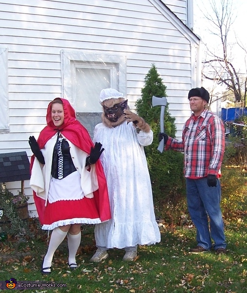 Story of Little Red Riding Hood Family Costume