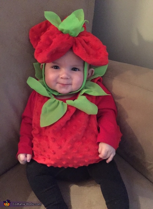 Cute Strawberry Baby Costume | Halloween Party Costumes