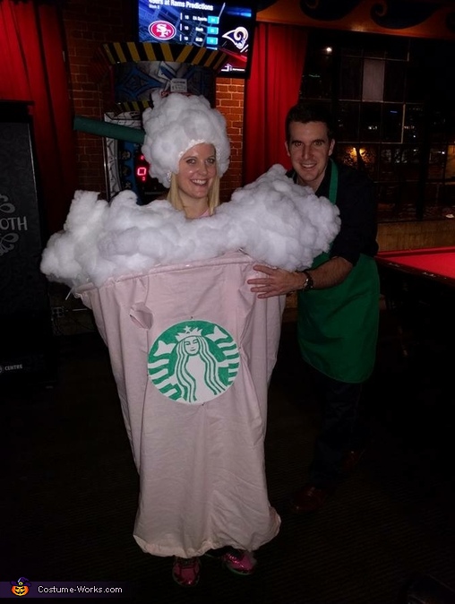 Strawberry Frappuccino Costume