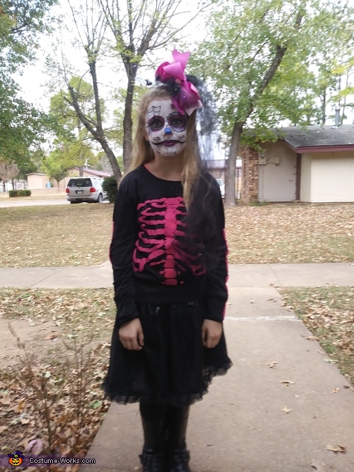 Sugar Skull Girl Costume | Easy DIY Costumes - Photo 2/2