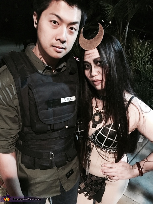 Suicide Squad Rick Flag and Enchantress Costume