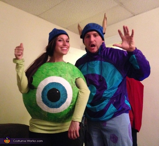 sully monsters inc costume diy