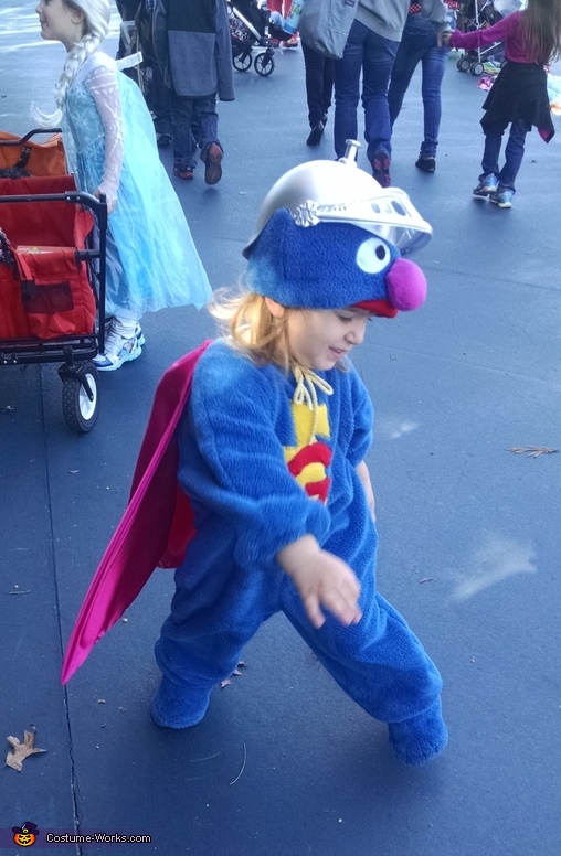 Super Grover Baby Costume