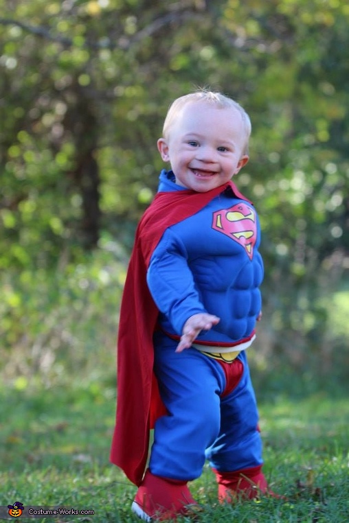 Cute Superman Baby Costume  Original Halloween Costumes