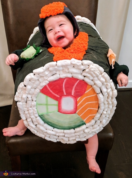 Sushi, Sushi Chef and Sriracha Sauce Costume Easy DIY Costumes