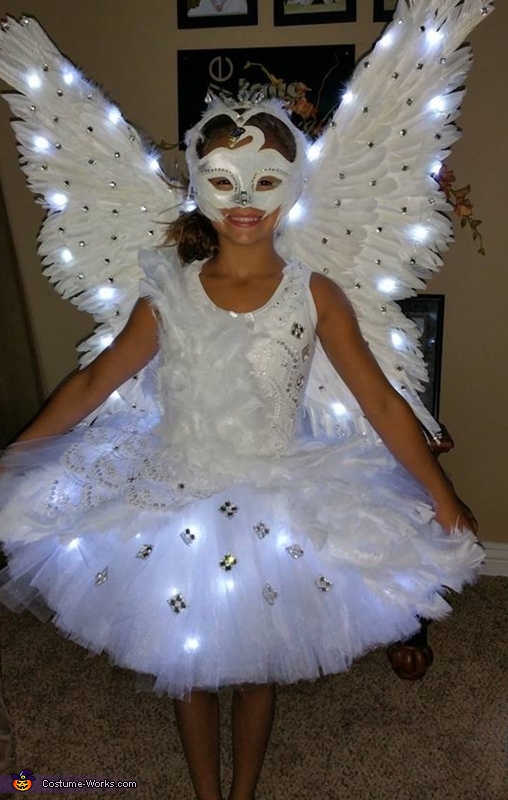 Homemade Swan Costume