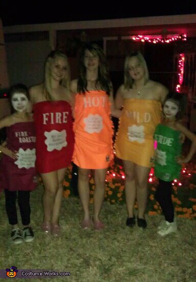 Taco Bell Packet Costumes