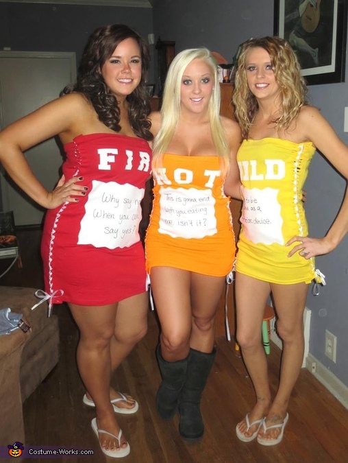 Taco Bell Sauce Group Costume