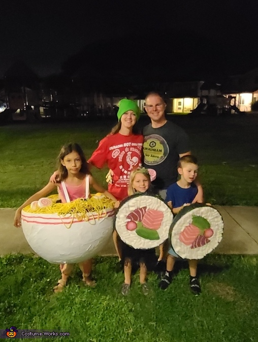 Takeout Food Family Costume
