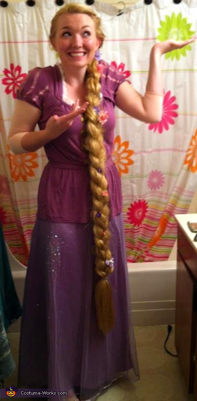 Tangled rapunzel costume sale