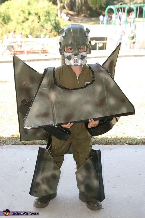 Home Made Tank Transformer costume