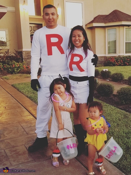 Team Rocket Family Costume