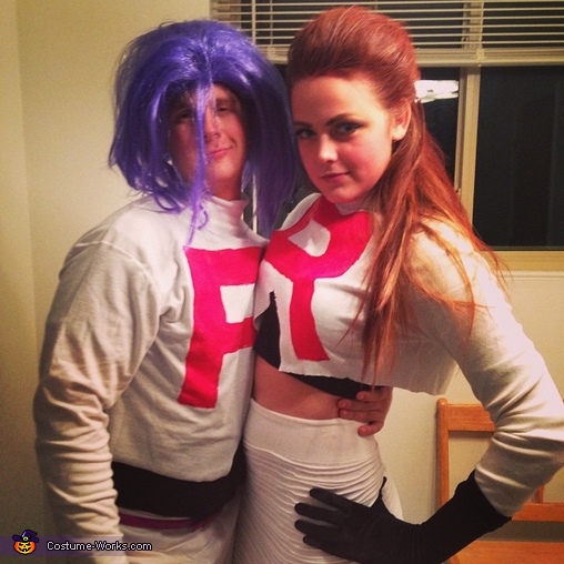 Pokemon Team Rocket, Jessie and James Costume