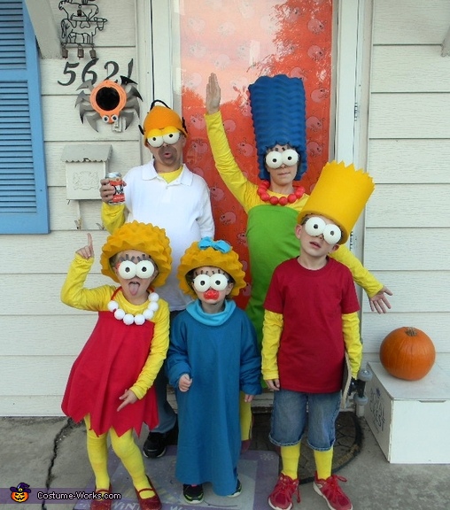 The Simpsons Family Costume