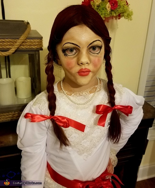 The Annabelle Doll Girl's Costume