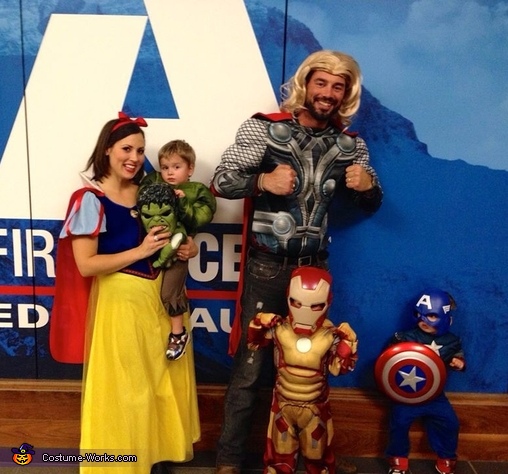 The Avengers Family Costume