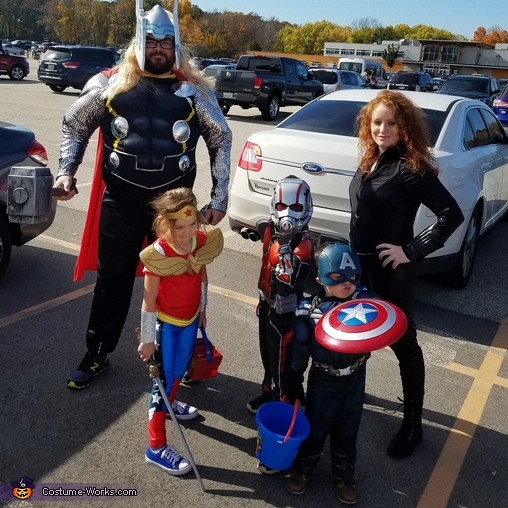 The Avengers Family Costume | No-Sew DIY Costumes