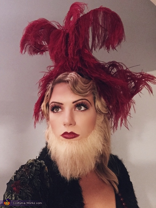Bearded Lady Circus Costume