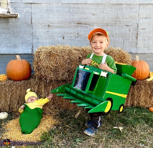 The Combine and Corn Costume