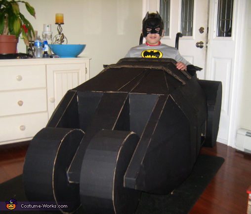 The Dark Knight on Wheels Costume