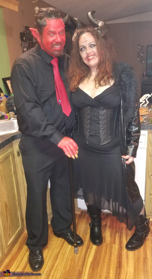 The Devil and the Devil's Wife Costume