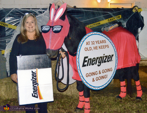 The Energizer Bunny Costume