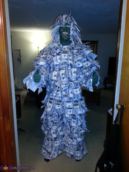 The Geico Money Man Costume