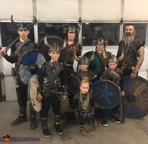 The Grant Viking Family Costume