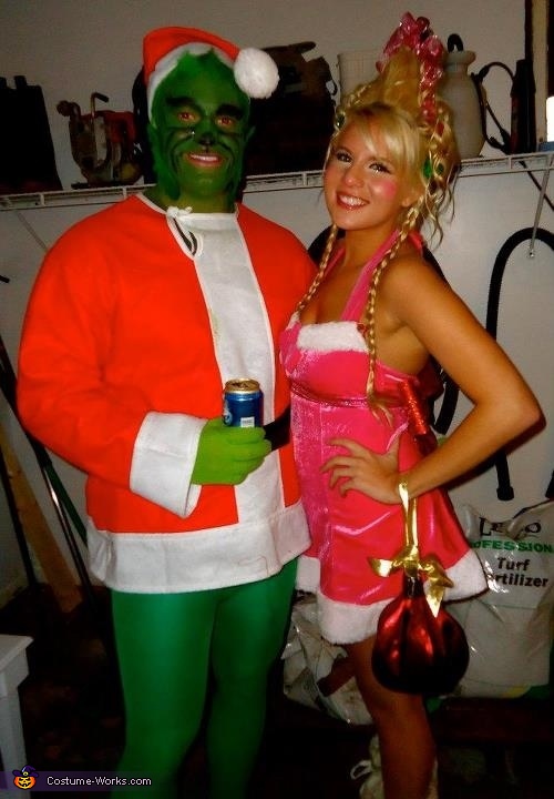 The Grinch and Cindy Lou Who Couple Costume