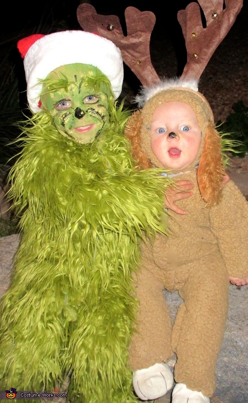 grinch boy costume