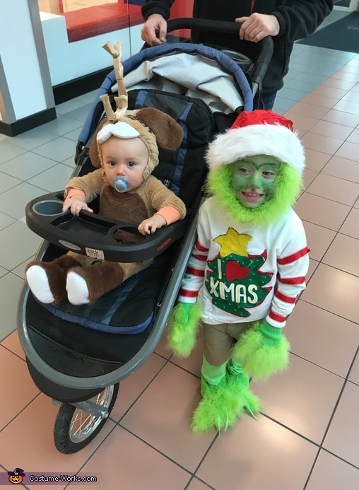 The Grinch and Max Costume