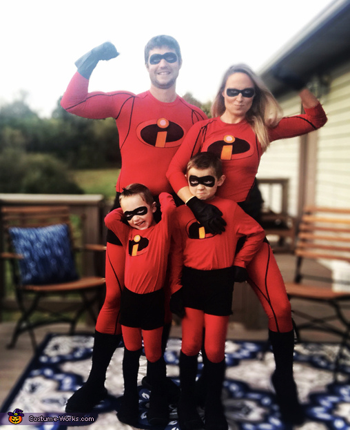 The Incredibles Family Costume | Creative DIY Costumes