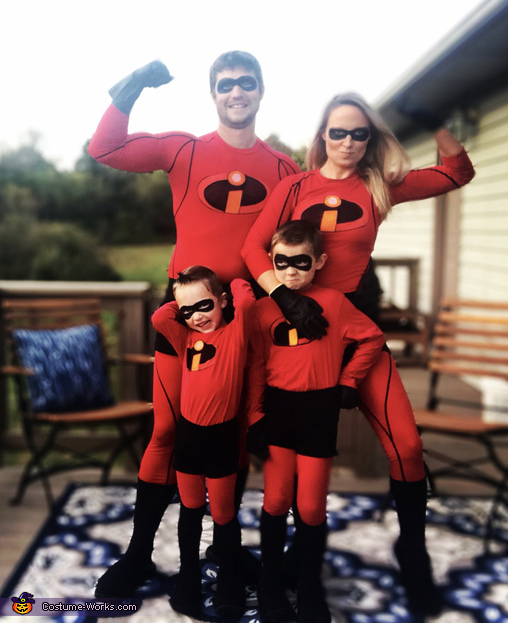 Incredibles halloween costumes outlet diy