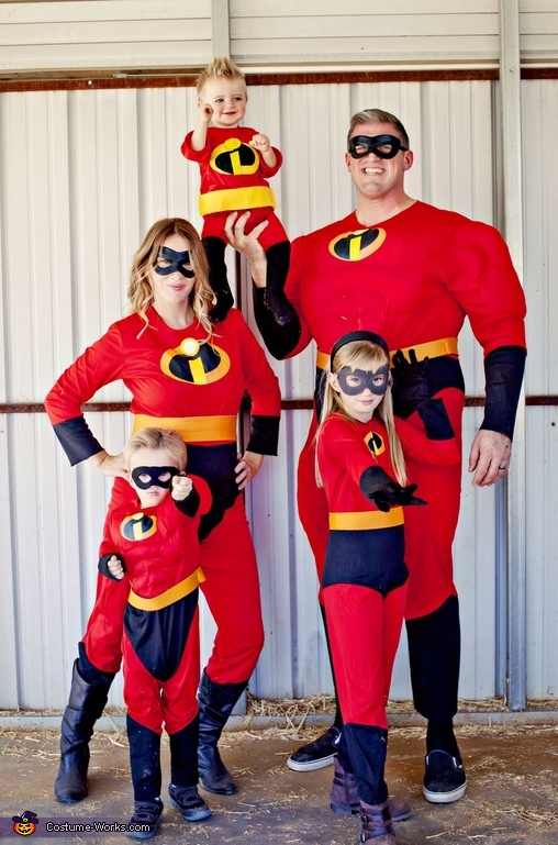 The Incredibles Family Costume