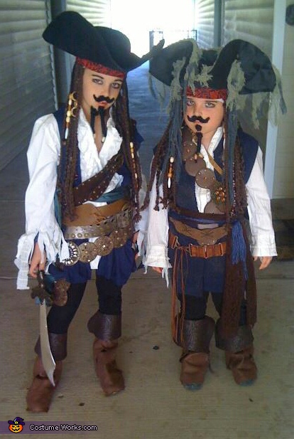 Jack Sparrow Costumes For Boys 3015