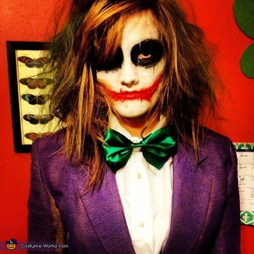 Coolest The Joker Costume No Sew Diy Costumes