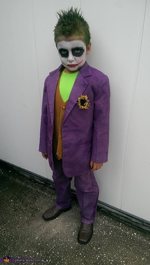 The Joker Boy's Costume | DIY Costumes Under $25