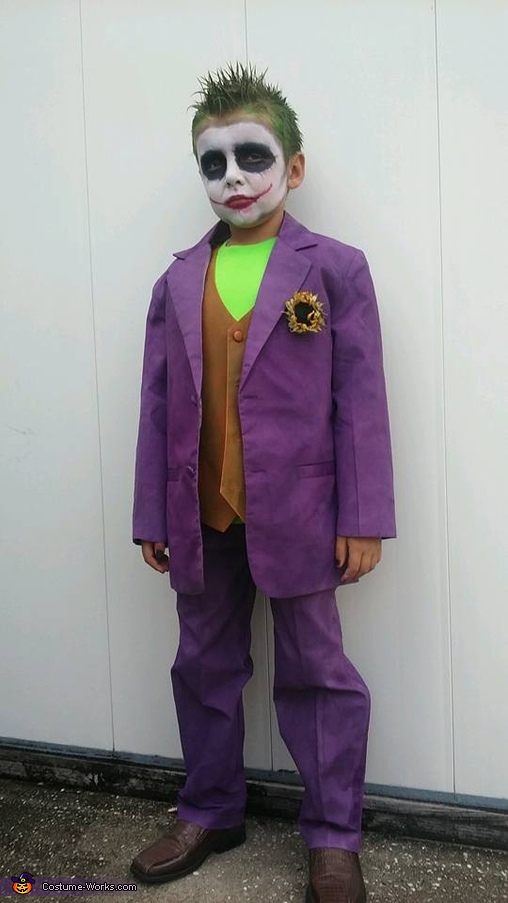 The Joker Boy's Costume | DIY Costumes Under $25 - Photo 2/2