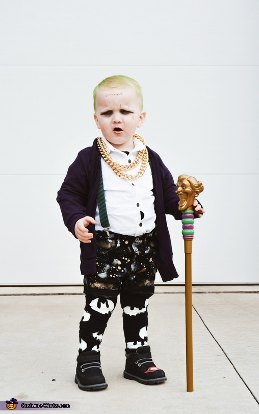 The Joker Toddler Costume | Unique DIY Costumes