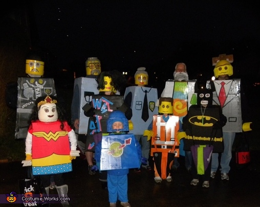 The Lego Movie Family Costume