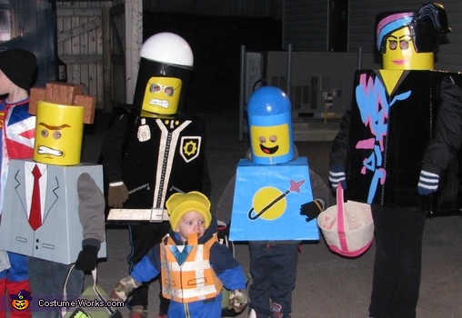 The Lego Movie Family Costumes