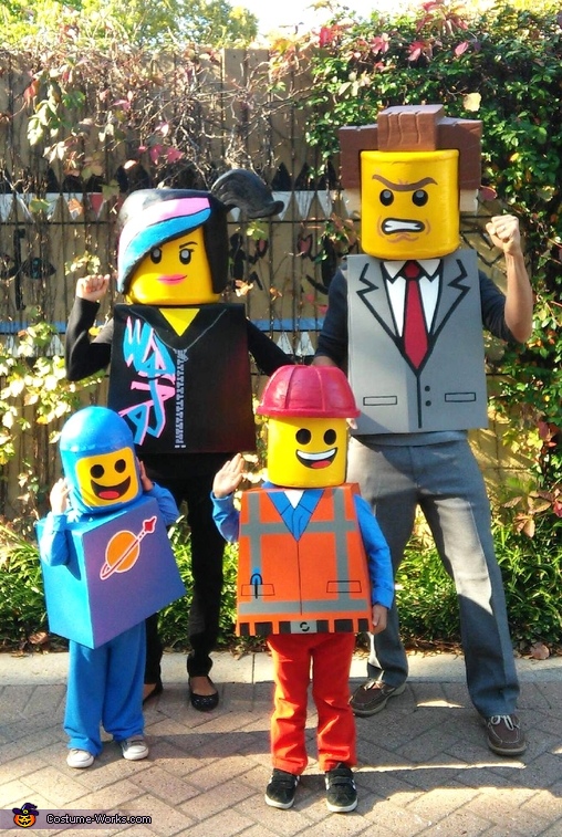 The Lego Movie Family Costumes