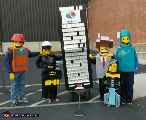 The Lego Movie Group Costume