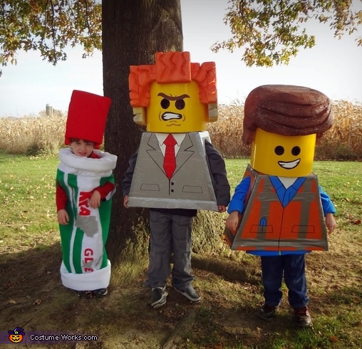 Halloween Lego: Emmet Adult Costume