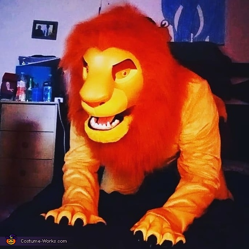 The Lion King Adult Simba Costume