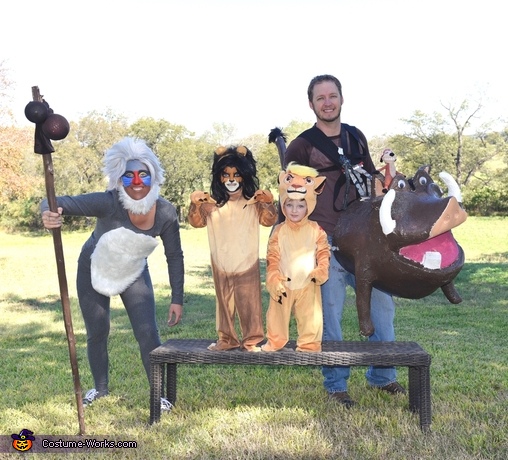 The Lion King Family Costume