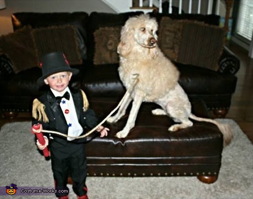 The Lion Tamer and his Lion Costume
