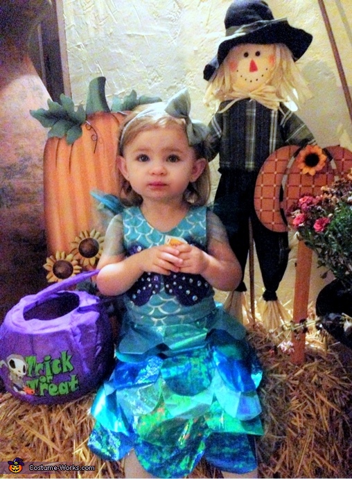 Cute The Little Mermaid Baby Costume | No-Sew DIY Costumes