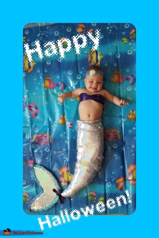 The Littlest Mermaid Baby Costume