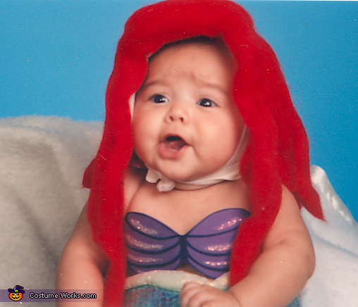 The Littlest Mermaid Cute Costume